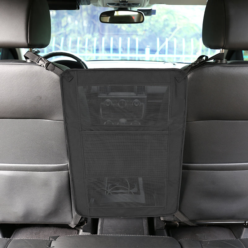 Deluxe 2-in-1 Universal Fit Back Seat Pet Barrier