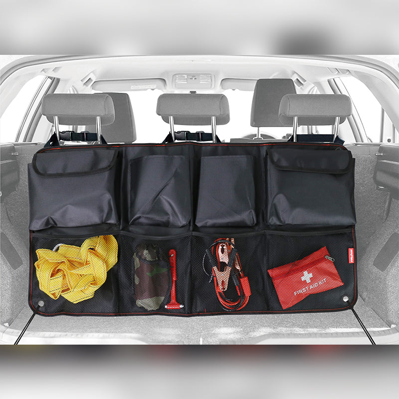 2 in 1 Car Trunk Backseat Organizer