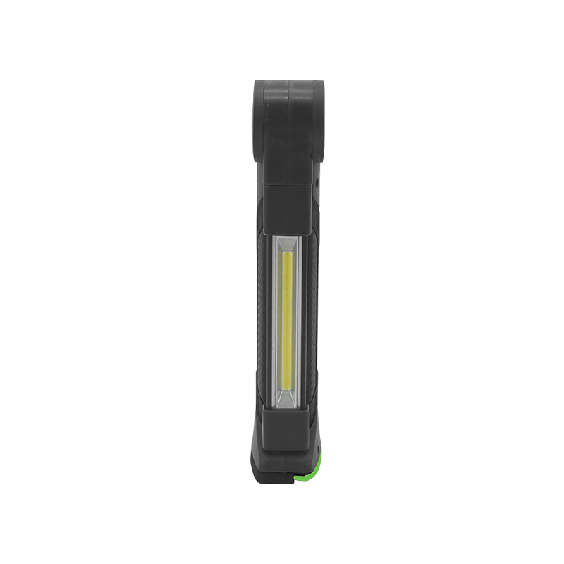 Rechargeable 500 Lumen LED Folding Worklight with Inspection Light