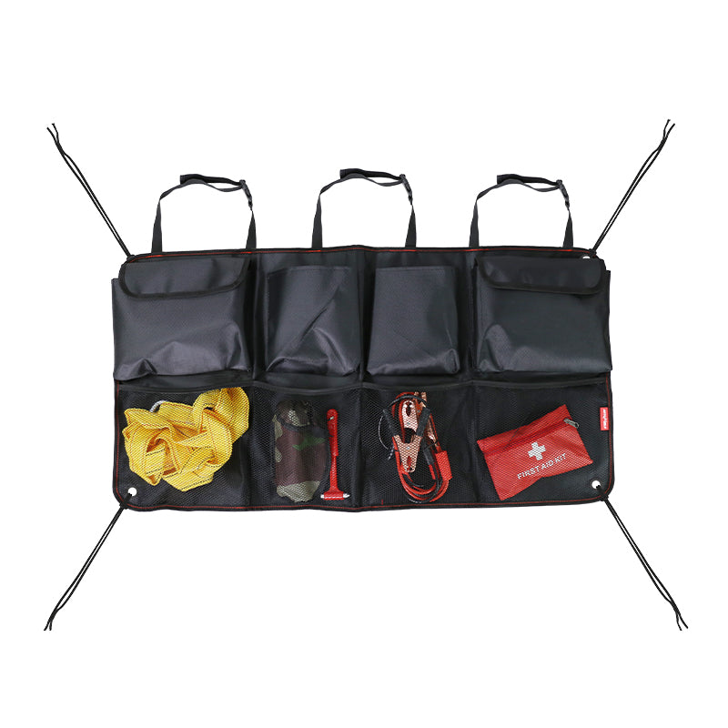 2 in 1 Car Trunk Backseat Organizer